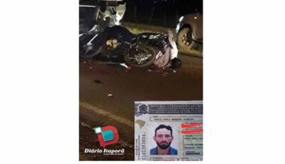 Acidente tira a vida de homem de 37 anos no distrito de Montese, Itaporã-MS