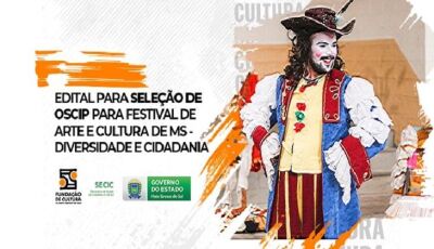 FCMS publica chamamento no valor de R$ 5,3 milhões do Retomada MS para realização de Festival