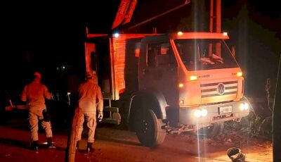 Homem morre após sofrer descarga elétrica de 34 mil volts em Ivinhema