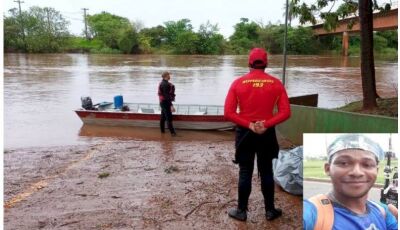 Com participação de Bombeiro de Fátima do Sul, corpo de rapaz que morre afogado é encontrado