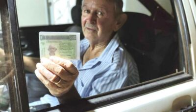 Motorista de 79 anos é o mais idoso do Estado a ter a primeira habilitação em MS