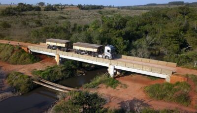 Com investimento de R$ 2,3 milhões, governo vai construir ponte de concreto em Porto Murtinho