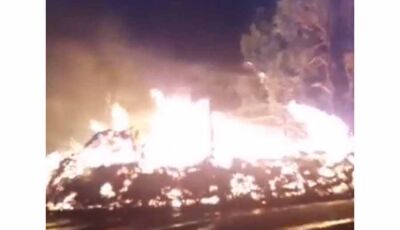 Vídeo: Casa de reza Guarani Kaiowá é incendiada em Amambai
