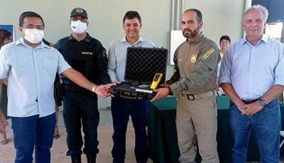 Detran-MS entrega etilômetros para a Polícia Militar em São Gabriel do Oeste e Camapuã
