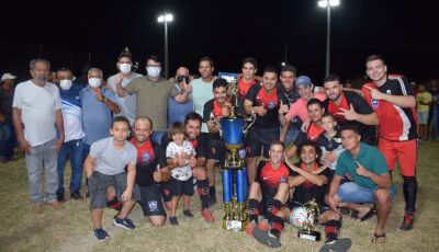 Veja as FOTOS e saiba quem foi Campeão do Campeonato Municipal Society em Vicentina