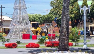 Jateí prepara o Natal Luz 2021 e abertura acontece nesta sexta com diversas atrações 