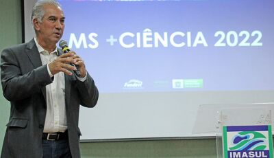 Com "MS +Ciência" governador investe R$ 30 milhões em pesquisa, inovação e tecnologia