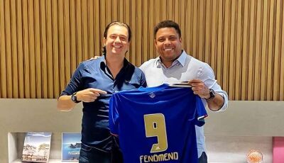 Ronaldo Fenômeno anuncia compra do Cruzeiro em acordo de R$ 400 milhões