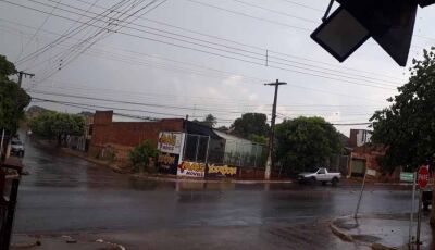 Chuva chega em Fátima do Sul com previsão de 160 mm até o final de Janeiro