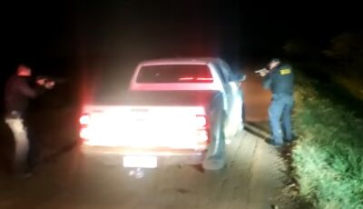 ASSISTA: Assaltantes são presos pelo DOF após amarrar família e roubar camionete em Culturama