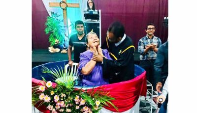 Adventistas concluem a Semana Santa 2022 com cinco batismos em Fátima do Sul