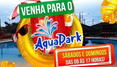 Aqua Park com entrada à R$ 10 reais, veja como reservar quiosque para fim de semana em Fátima do Sul