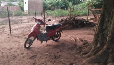 Polícia Civil de Vicentina com apoio da DAM de Fátima do Sul, recupera moto Biz furtada 