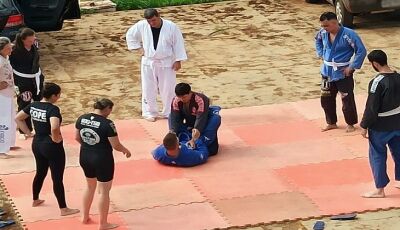 Policiais penais de Dourados apostam no jiu-jitsu para reforçar defesa pessoal e segurança 