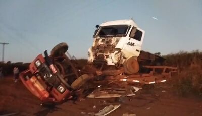 Identificado a vítima fatal de acidente entre caminhão e carreta na Zona Rural em Fátima do Sul