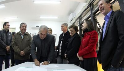Governador assina convênios para obras em Coronel Sapucaia, Bela Vista e Santa Rita do Pardo