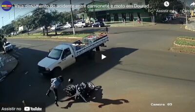 VÍDEO mostra momento da colisão que matou motociclista, vítima foi identificada