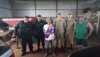 ENCONTRADO: Idoso desaparecido é encontrado em Santa Rita do Pardo após matéria no Fátima News