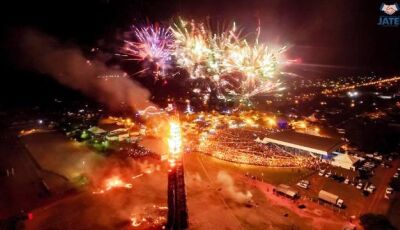 Fogueira: Em homenagem a São Pedro, Jateí faz sua maior festa com 03 grandes shows