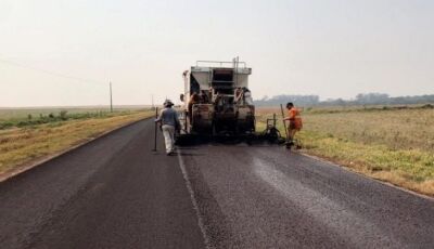 Restauração de rodovias na região de fronteira contribui com escoamento e ajuda na economia 