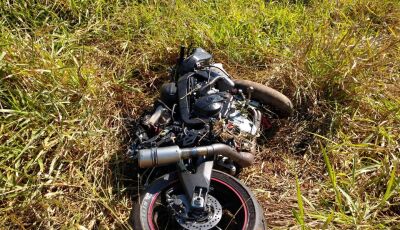 Empresário morre em acidente na Estrada Parque de Piraputanga, ele era presidente do moto clube