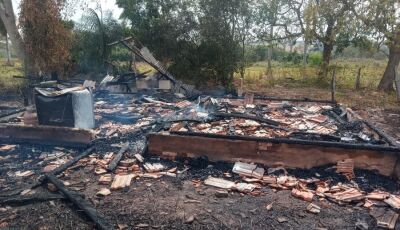 Idoso morre vítima de incêndio ocorrido na zona rural de Nova Andradina