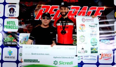 Guilherme domina Red Race e conquista 1&ordm; lugar na categoria Pró 75km em Fátima do Sul