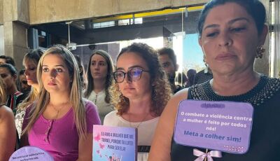 Servidoras da SES participam de campanha contra violência doméstica e sexual