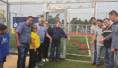 Prefeitura de Jateí amplia esporte para todos com mais 01 arena em Nova Esperança