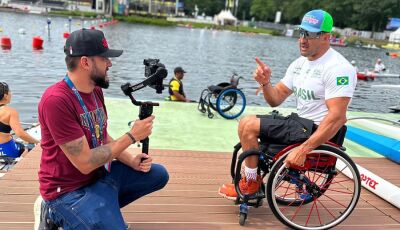 Fatimassulense Douglas Melo grava o documentário sobre o Bicampeão Paralímpico Rufino na Europa