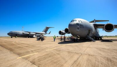 FAB utiliza aeroporto de Bonito para treinamento militar 