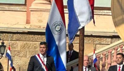 Representando o Estado, vice-governador participa da posse do novo presidente do Paraguai