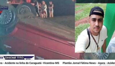 Vítima de acidente não resiste e morre no Hospital da SIAS, luto em Fátima do Sul