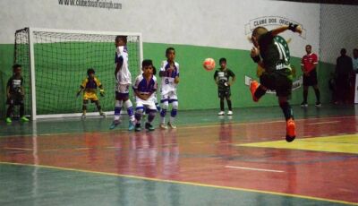 Começa nesta segunda-feira a Taça Brasil Sub-8 de Futsal na Capital