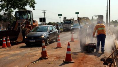 Governo paga 1ª parcela e libera R$ 6 milhões para obras de asfalto em Campo Grande 