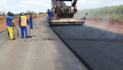 Pavimentação da Estrada da Balsinha avança com mais de R$ 70 milhões
