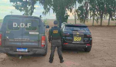 Carro roubado há 8 meses no Paraná é recuperado pela polícia em rodovia de MS