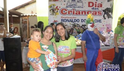 Confira as FOTOS da festa das crianças Ronaldo do Lanche na Associação de Moradores em Fátima do Sul