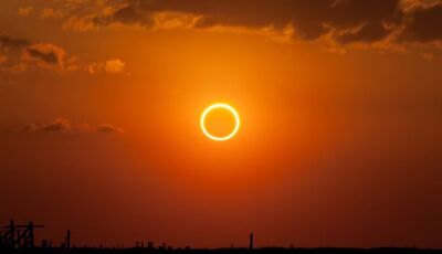 Eclipse solar anular vai 'aparecer' no MS amanhã, mas especialistas alertam cuidados