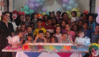 Amor maior faz festa no cárcere: Crianças tem dia com as mães no presídio em Jateí
