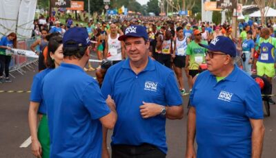 Governador destaca fortalecimento da cultura esportiva em MS na Corrida do Pantanal