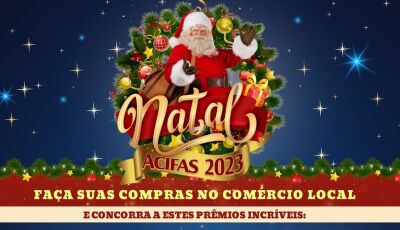 Fátima do Sul e Vicentina já desfrutam do NATAL ACIFAS; confira a premiação e empresas participantes
