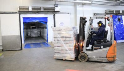 Caminhão de cargas que 'inaugura' Rota Bioceânica leva carne de MS até o norte do Chile