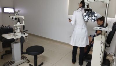 SES oferece exames oftalmológicos para crianças e adolescentes da rede pública de educação
