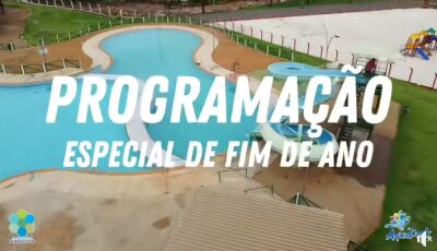 Confira a programação especial de FIM DE ANO do Aqua Park e já faça sua reserva em Fátima do Sul