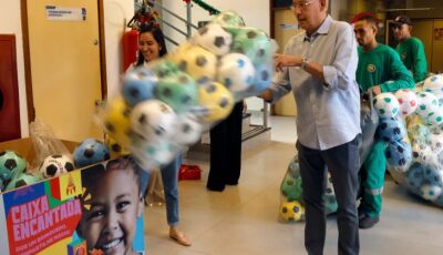 Caixa Encantada: Seilog arrecada 14,8 mil brinquedos para crianças carentes de MS