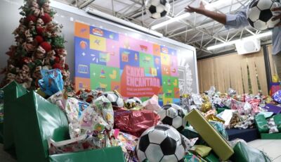 Campanha 'Caixa Encantada' encerra arrecadação de brinquedos com evento nesta segunda