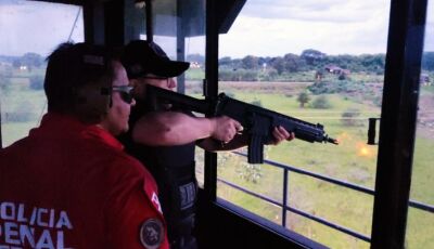 Policiais penais de Dourados se aperfeiçoam em técnicas de combate em torre para atuação em caso de