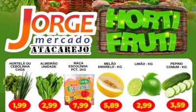 Veja as OFERTAS desta quarta e quinta VERDE no Jorge Mercado Atacarejo em Fátima do Sul