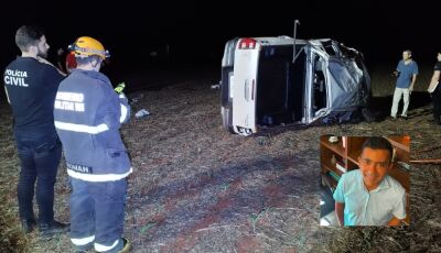Identificado o motorista morto em acidente entre Indápolis e Lagoa Bonita, ele é de Deodápolis